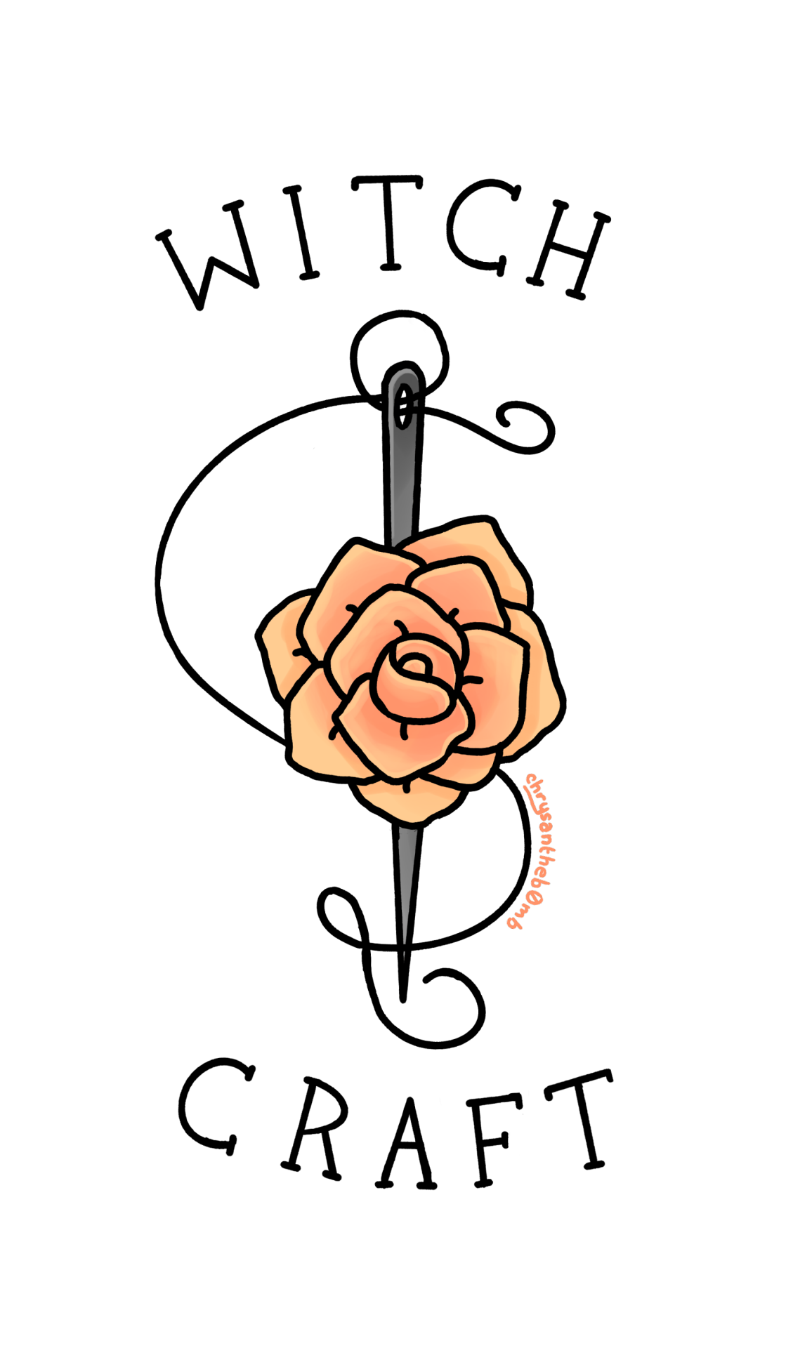 1119x1920 Personal Tattoo Witch Digital Witchcraft Complete Tattoo Art