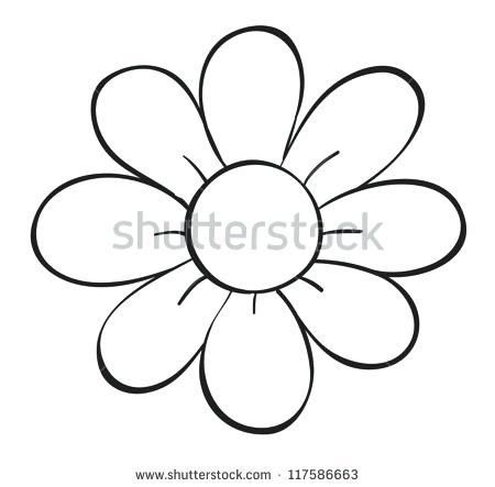 450x443 Two Blooming Lilies Flowers Vector Sketch Outline Rose Tattoo