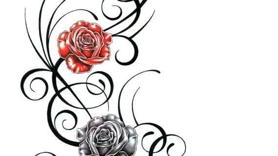 570x320 Rose Vines Drawings Image Titled Draw A Jungle Vine Step