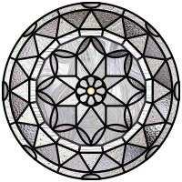 200x200 Rose Window Patterns Pg Round Rose Window Style Stained