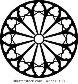260x280 Image Result For Rose Window Outline Stained Glass Patterns