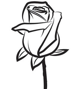 269x300 Rose Decal Sticker For Cartruck Laptop Window Custom Ebay