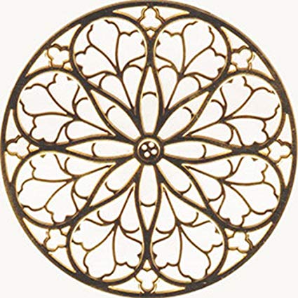 425x425 Brown Colored St Patrick's Cathedral Rose Window