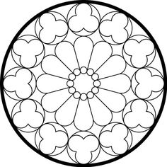 236x236 Rose Window