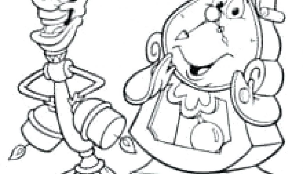 1043x598 Beauty And The Beast Stained Glass Window Coloring