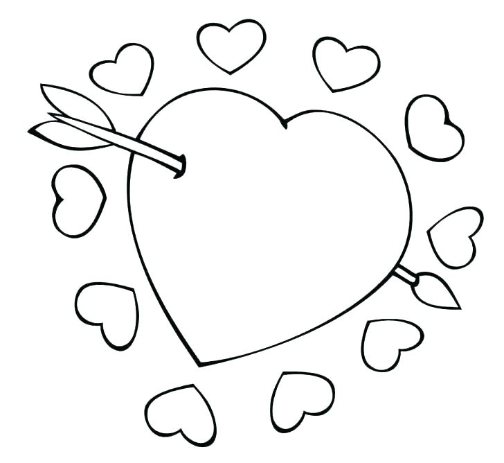 728x668 Roses And Hearts Coloring Pages Coloring Pages Roses And Hearts
