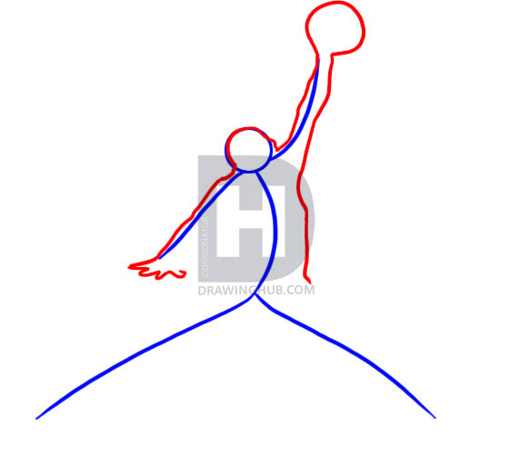 572x513 Low Cost Air Jordan Drawing Jumpman