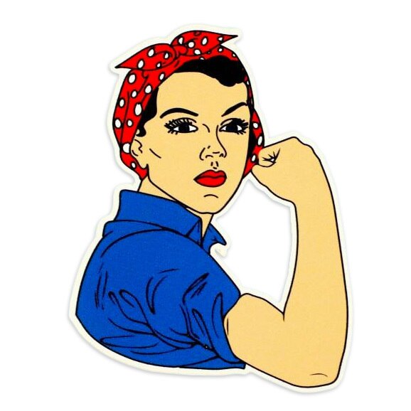 Rosie The Riveter Drawing Free download on ClipArtMag