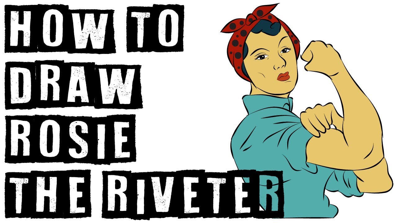 1280x720 How To Draw Rosie The Riveter