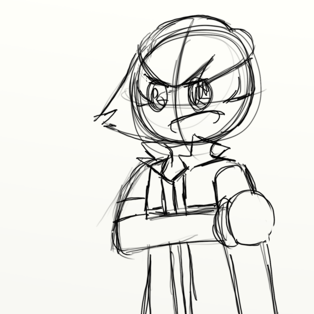 1280x1280 Ask Bendy The Cup Bros Non Canon Rough Sketch Habel