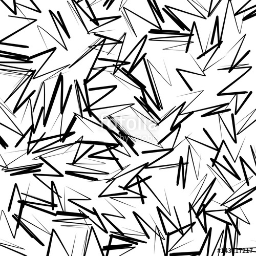 500x500 Geometric Pattern Of Chaotic Random Shapes Rough Edgy Texture