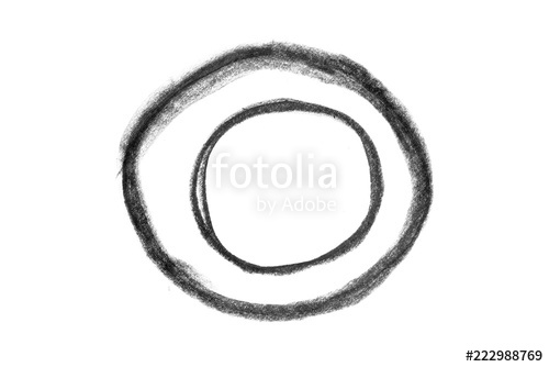 500x334 Rough Linear Pencil Circle Background And Abstract Lines