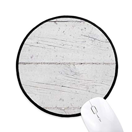 425x425 White Wood Floor Rough Wallpaper Texture Round Non