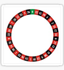210x230 Roulette Wheel Stickers Redbubble