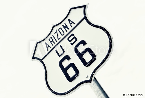 500x339 Highway Route Road Sign, Arizona