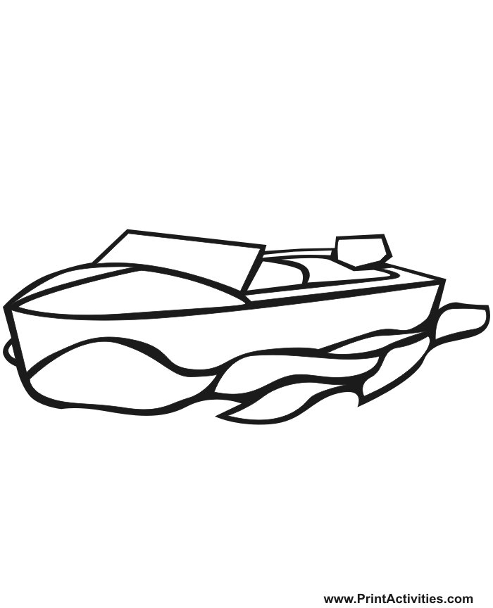 700x864 Row Boat Clipart Motor Boat
