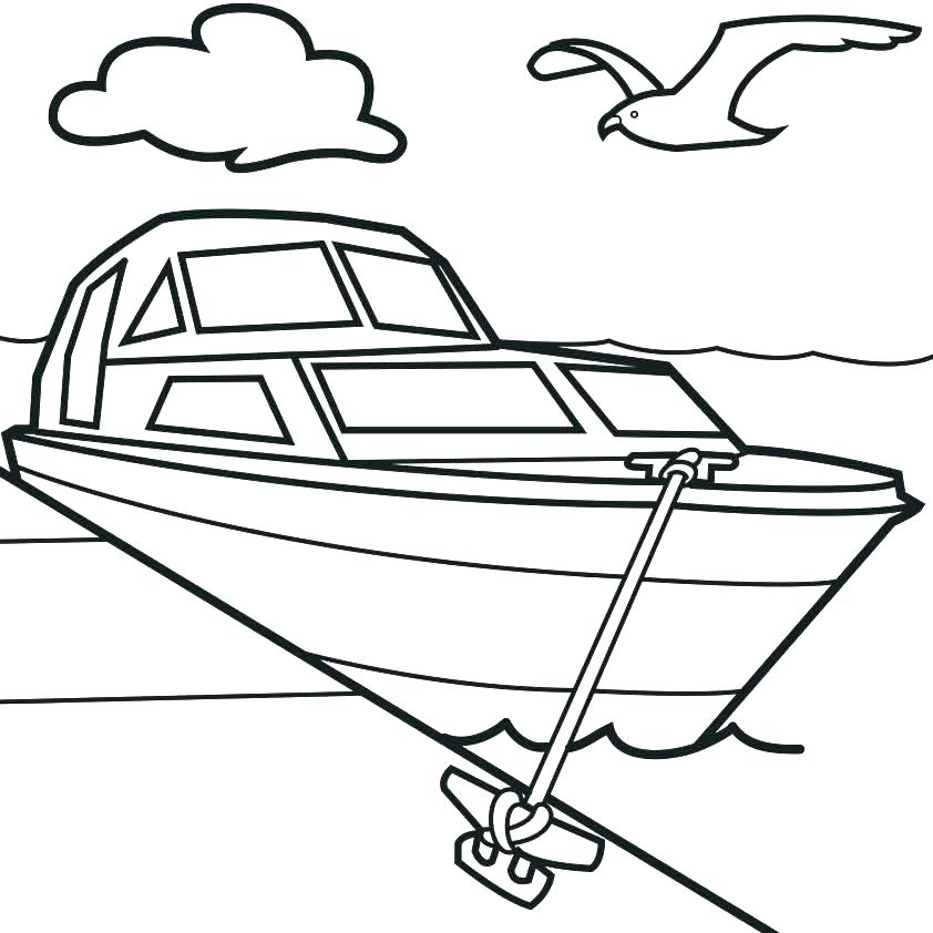 842x842 rowboat drawing fishing boat for free download