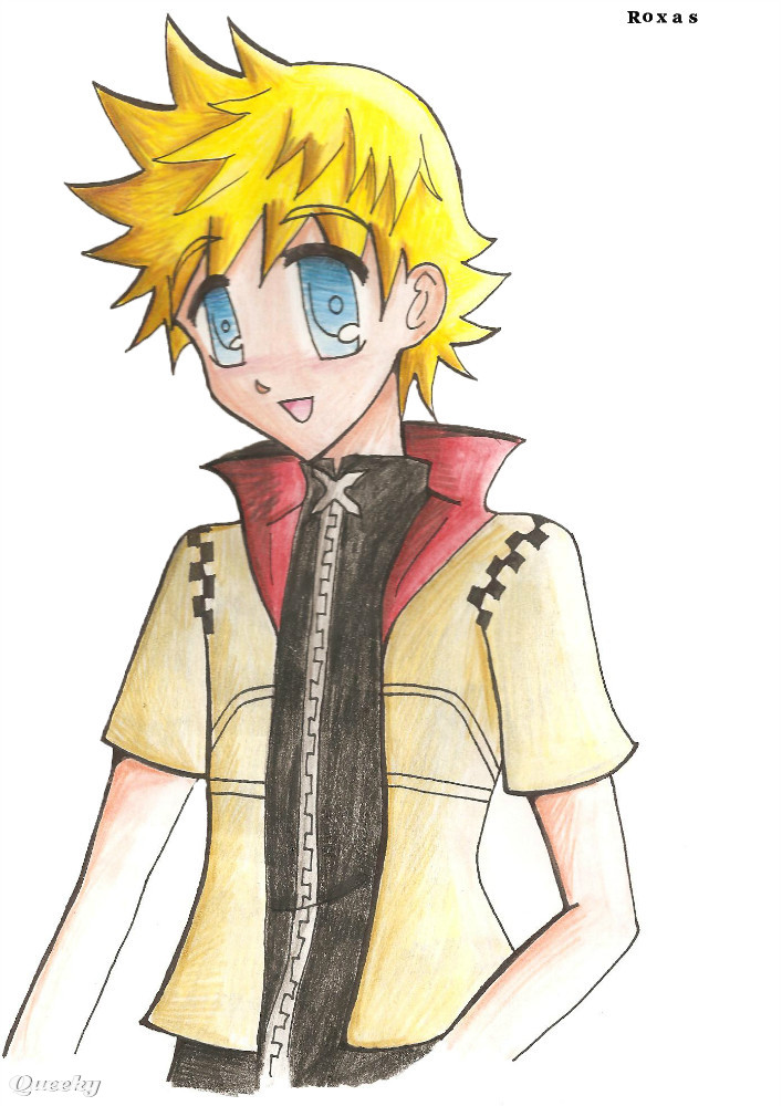707x1000 Roxas Chibi An Anime Speedpaint Drawing