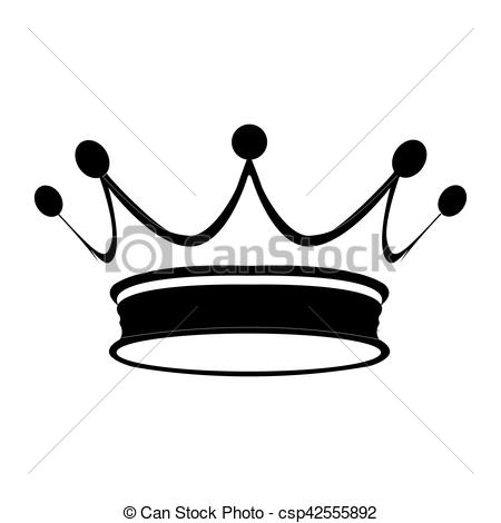450x470 royal crown isolated silhouette of a royal crown, vector