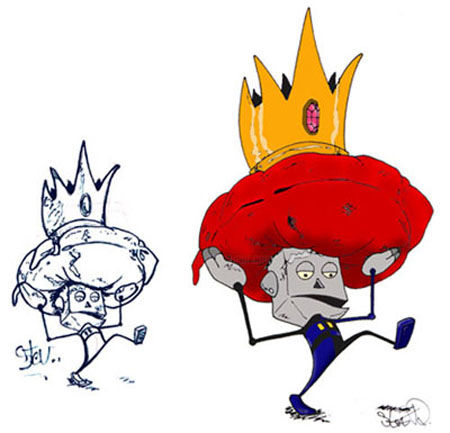 450x433 Royal Robot Drawing