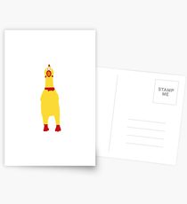 210x230 Rubber Chicken Drawing Postcards Redbubble