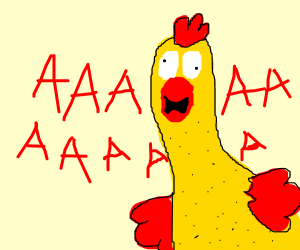 300x250 Rubber Chicken