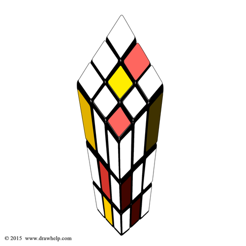 500x500 how to draw images rubik's cube lesson