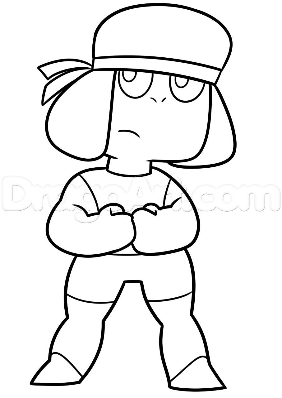 907x1277 How To Draw Ruby From Steven Universe, Step