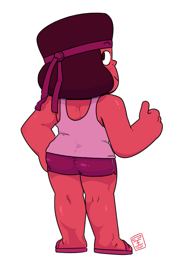 652x865 Drawing This Made Me Think About Ruby Wearing Non Gem Clothes