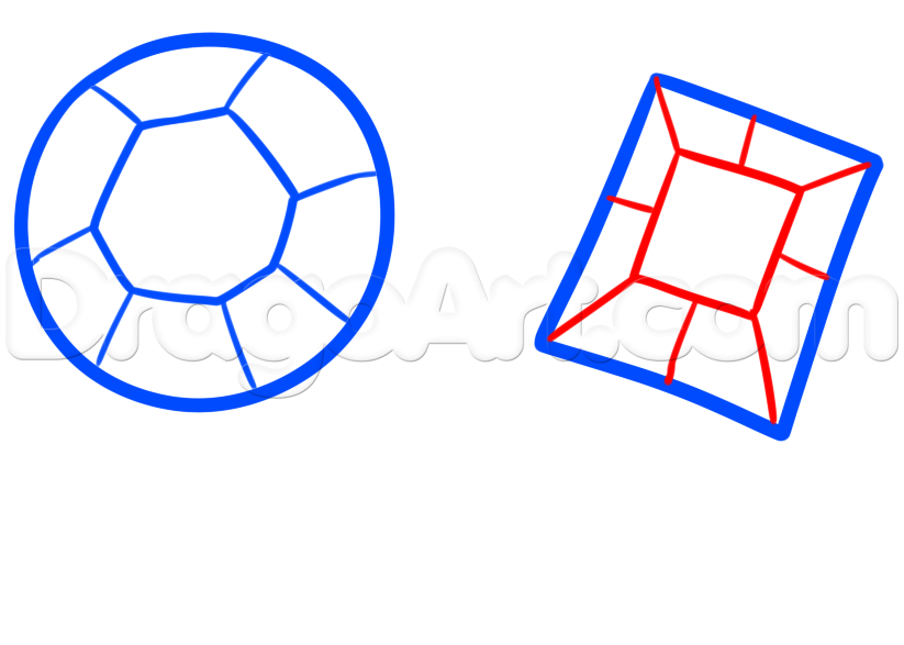 823x587 How To Draw Rubies, Step