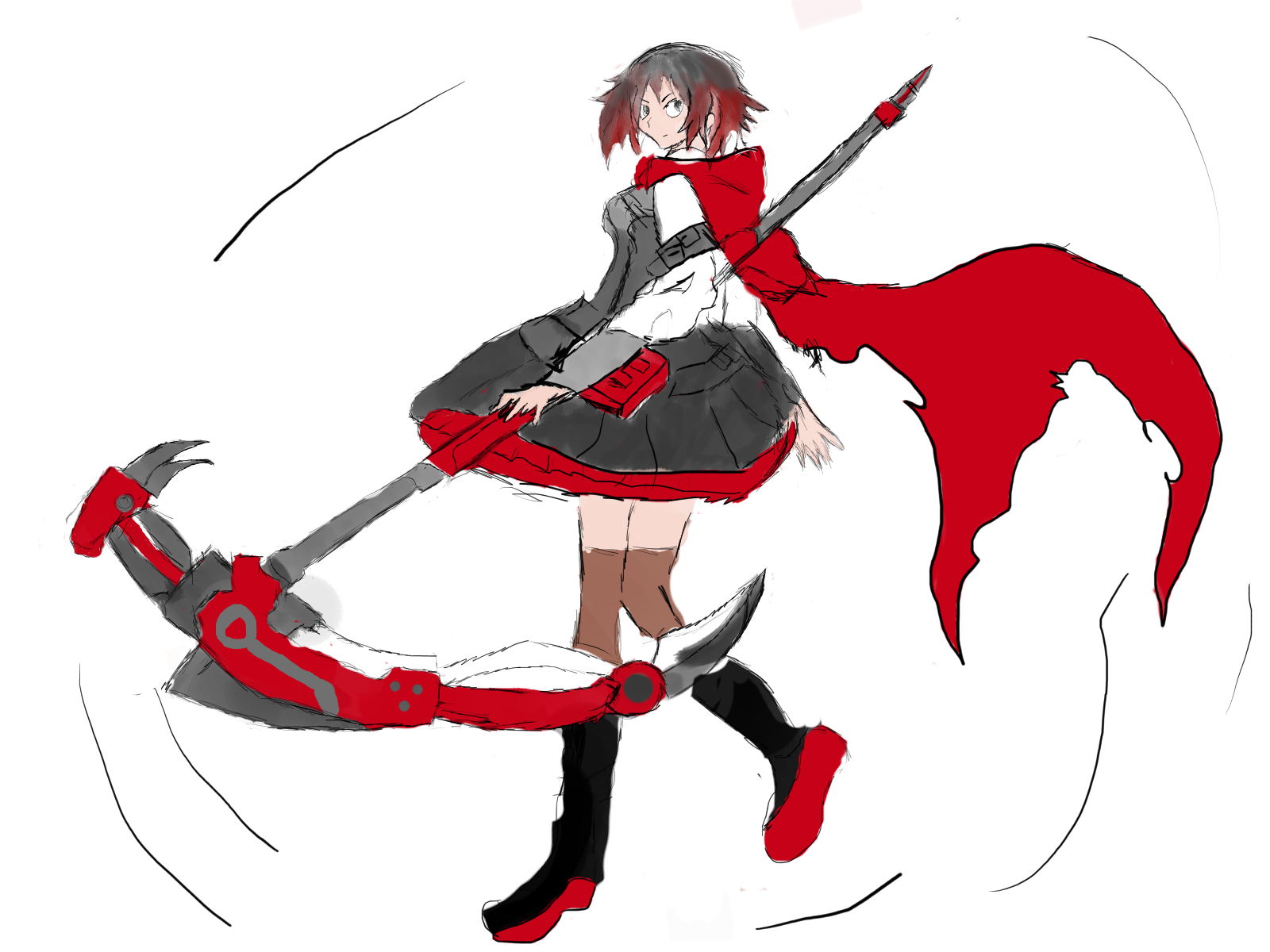 1600x1200 My Sketchy Ruby Drawing