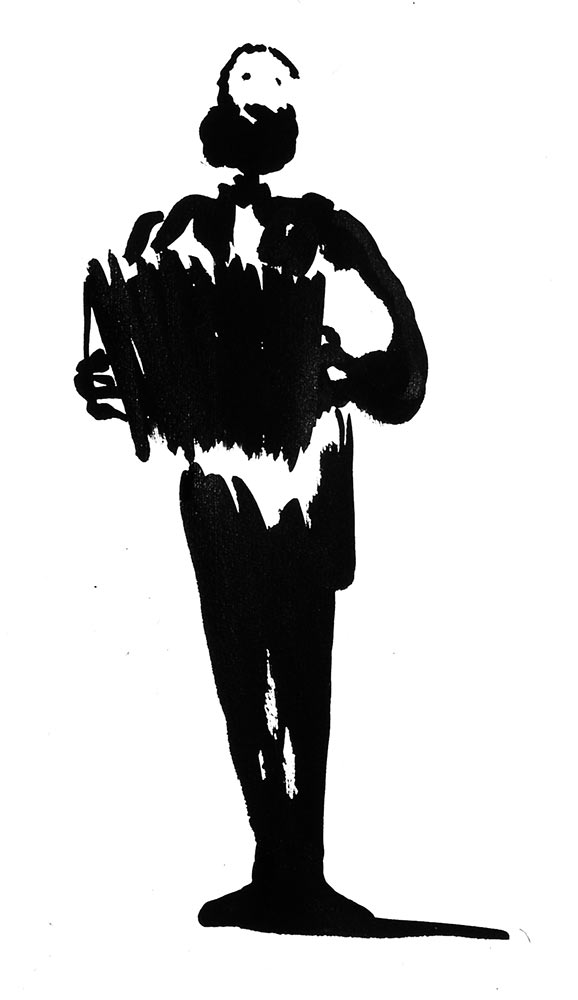 578x1000 Brush Drawings Ben Schonzeit