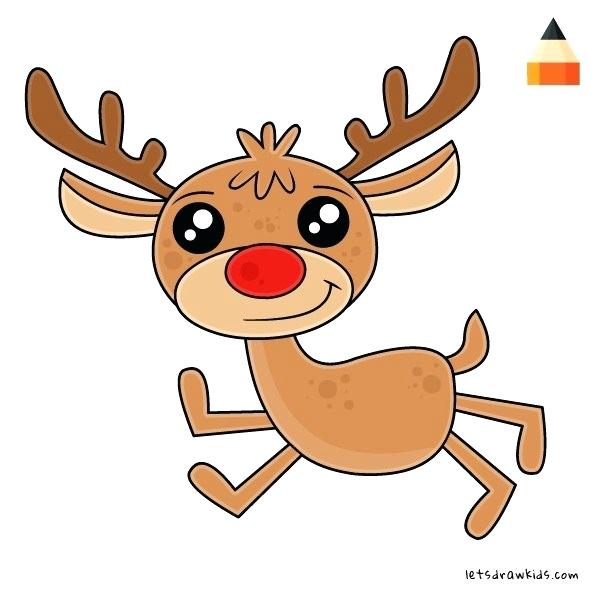 600x600 draw reindeer image titled draw the red nosed reindeer step how