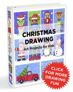 240x300 Draw Rudolph The Red Nosed Reindeer Art Projects For Kids