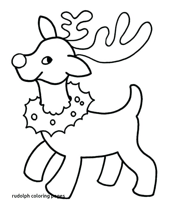580x709 Rudolph Coloring Sheet Coloring Pages The Red Nosed Reindeer