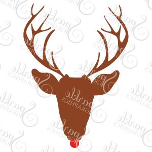 300x300 Vector Xmas Drawing Funny Red Nosed Lazttweet