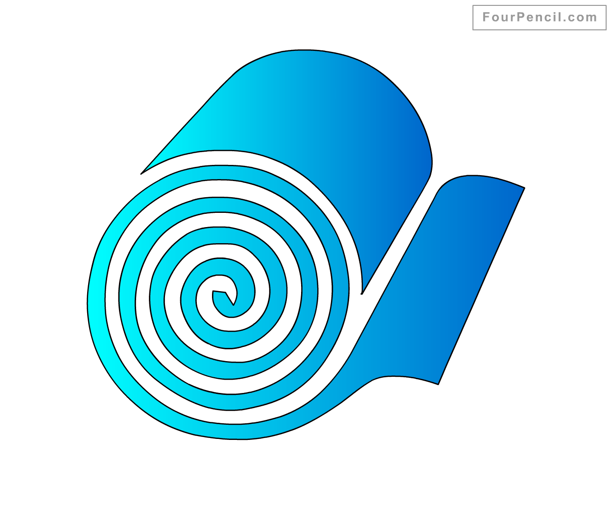 1250x1032 How To Draw Carpet For Kids Step