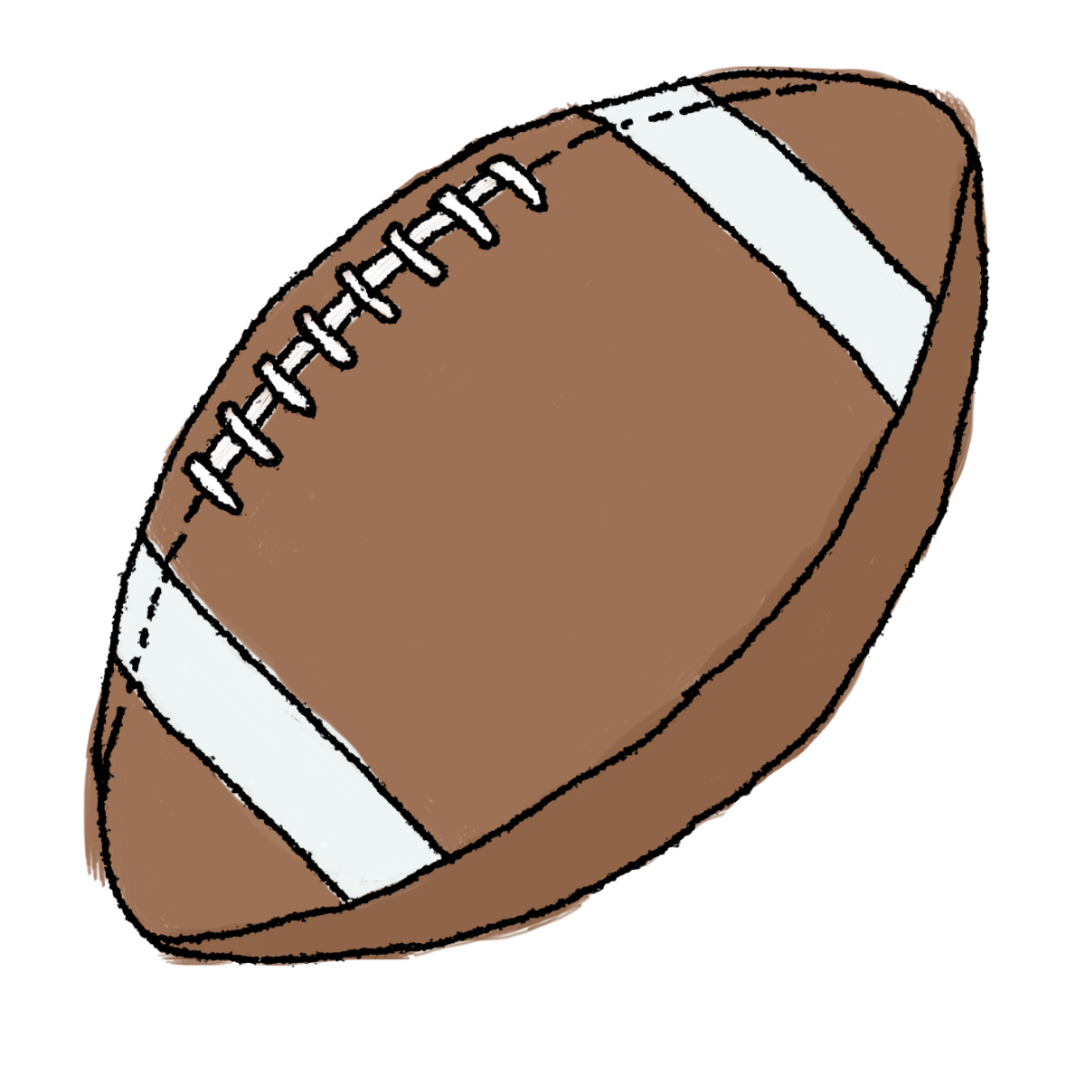 1200x1200 superbowl drawing football ball transparent png clipart free
