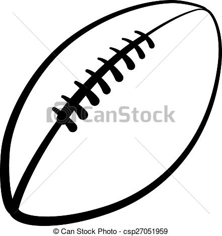 441x470 Drawing Of Football Free Download Clip Art