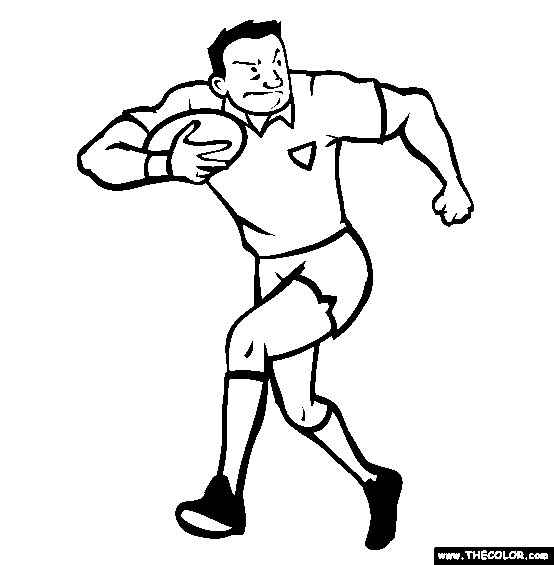 554x565 Rugby Coloring