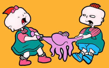 350x218 How To Draw Phil And Lil, Step