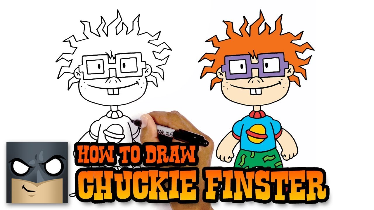 1280x720 how to draw chuckie finster rugrats