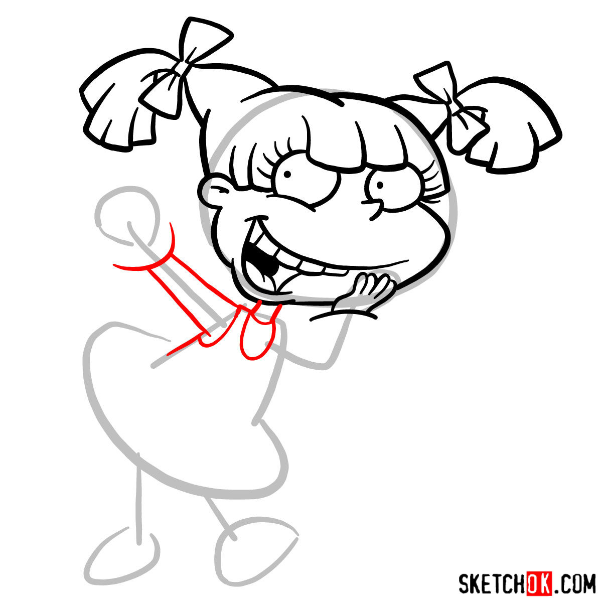1200x1200 how to draw angelica pickles rugrats