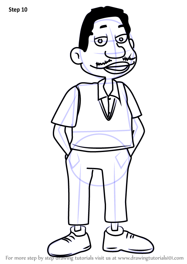 598x844 learn how to draw randy carmichael from rugrats