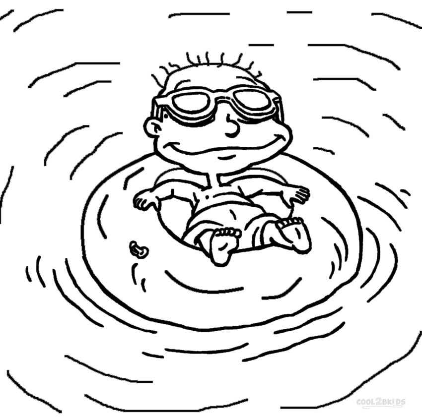 850x843 rugrats coloring pages