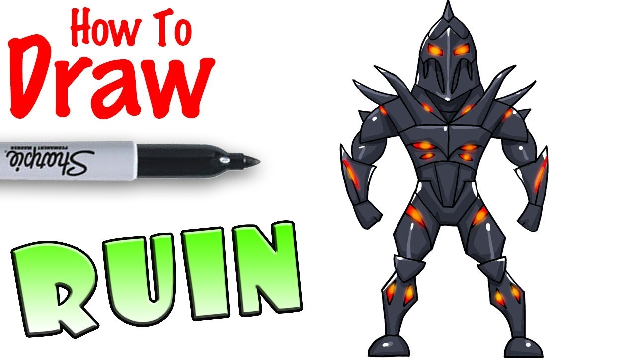 1280x720 How To Draw Ruin Fortnite