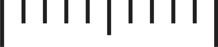 917x200 Drawing Rulers