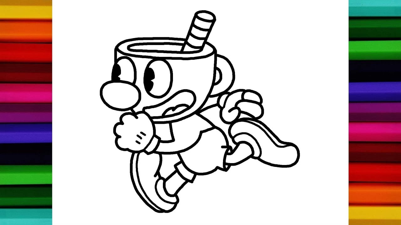 1280x720 How To Draw Mugman Running