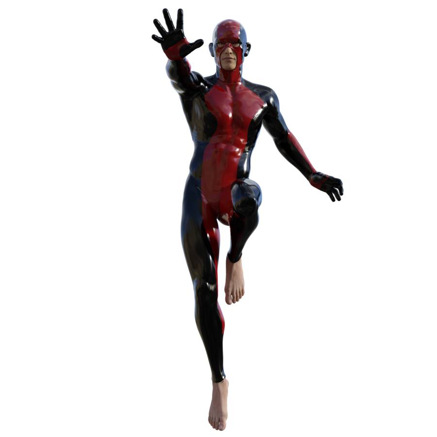 900x900 figure drawing pose ofmale, superhero, action, flying, jumping