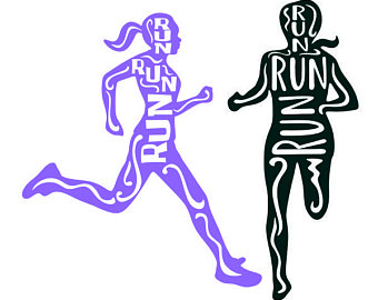 340x270 Runner Stencil Etsy